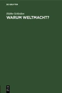 Warum Weltmacht?_cover