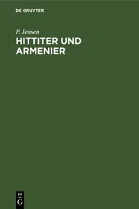 Hittiter und Armenier_cover