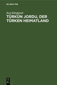 Türkün Jordu, der Türken Heimatland_cover