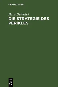 Die Strategie des Perikles_cover