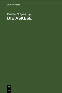 Die Askese_cover