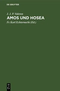 Amos und Hosea_cover