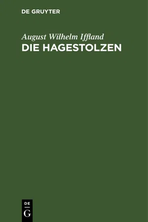 Die Hagestolzen