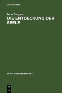 Die Entdeckung der Seele_cover