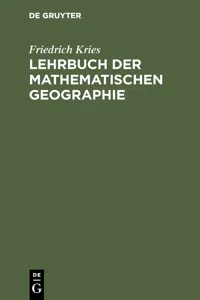 Lehrbuch der mathematischen Geographie_cover