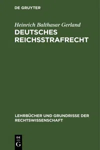 Deutsches Reichsstrafrecht_cover