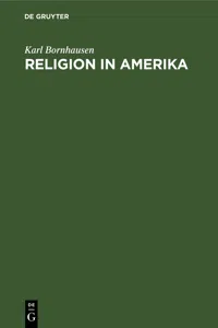 Religion in Amerika_cover