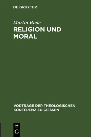 Religion und Moral