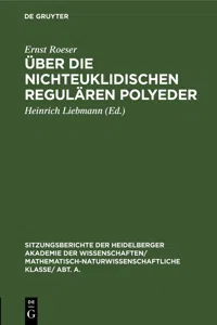 Über die nichteuklidischen regulären Polyeder_cover