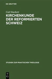 Kirchenkunde der reformierten Schweiz_cover