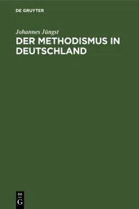 Der Methodismus in Deutschland_cover