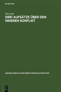 Drei Aufsätze über den inneren Konflikt_cover