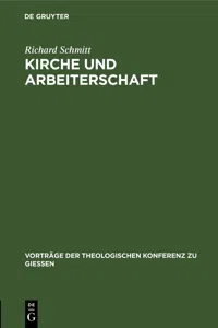 Kirche und Arbeiterschaft_cover