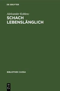 Schach lebenslänglich_cover