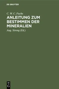 Anleitung zum Bestimmen der Mineralien_cover