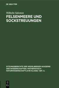 Felsenmeere und Sockstreuungen_cover