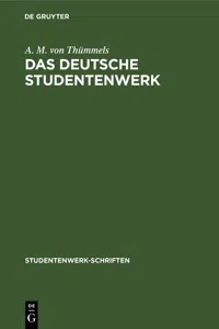 Das Deutsche Studentenwerk_cover