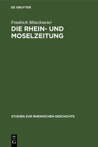 Die Rhein- und Moselzeitung_cover