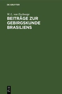 Beiträge zur Gebirgskunde Brasiliens_cover