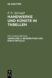 Bearbeitung der edeln Metalle_cover