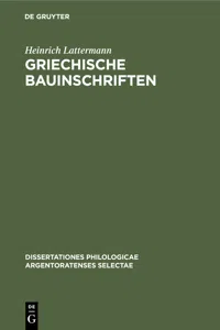 Griechische Bauinschriften_cover