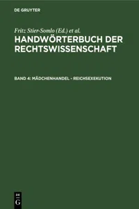 Mädchenhandel - Reichsexekution_cover