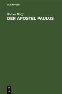 Der Apostel Paulus_cover