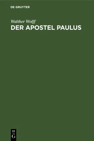 Der Apostel Paulus