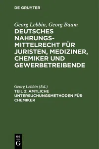 Amtliche Untersuchungsmethoden für Chemiker_cover