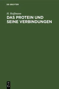 Das Protein und seine Verbindungen_cover