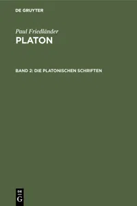 Die platonischen Schriften_cover