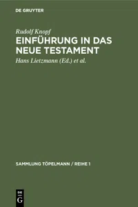 Einführung in das Neue Testament_cover