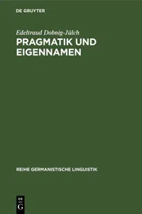 Pragmatik und Eigennamen_cover