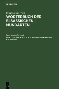 B. P. Q. R. S. D. T. W. Z. Berichtigungen und Nachträge_cover