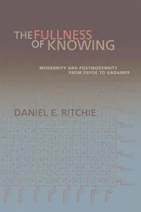The Fullness of Knowing_cover