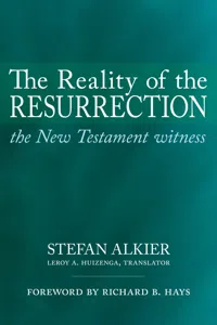 The Reality of the Resurrection_cover