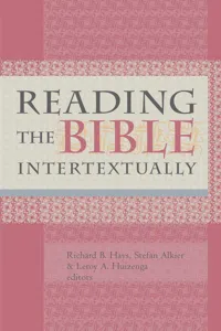 Reading the Bible Intertextually_cover