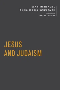 Jesus and Judaism_cover