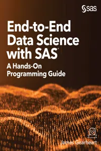 End-to-End Data Science with SAS_cover