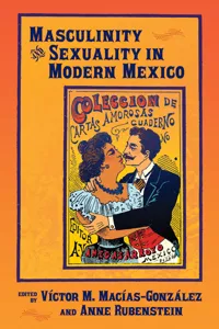 Masculinity and Sexuality in Modern Mexico_cover