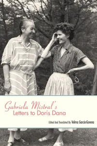 Gabriela Mistral's Letters to Doris Dana_cover