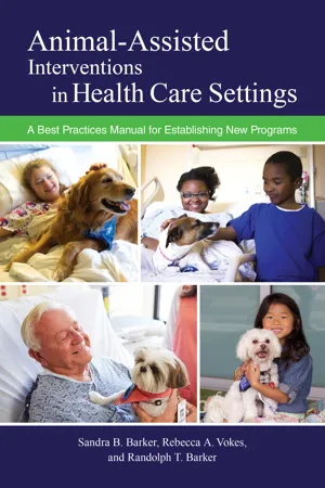 Animal-Assisted Interventions in Health Care Settings