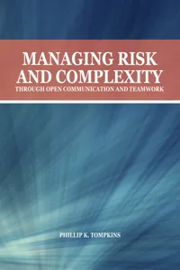 Managing Risk and Complexity through Open Communication and Teamwork_cover