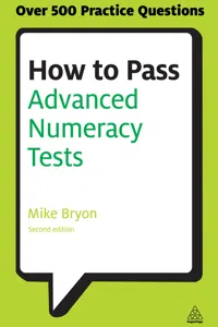 How to Pass Advanced Numeracy Tests_cover