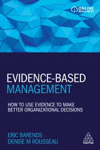 Evidence-Based Management_cover