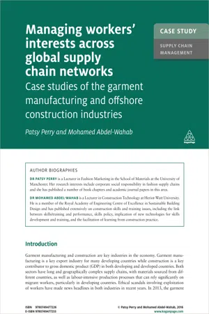 Case Study: Managing Workers' Interests Across Global Supply Chains Networks