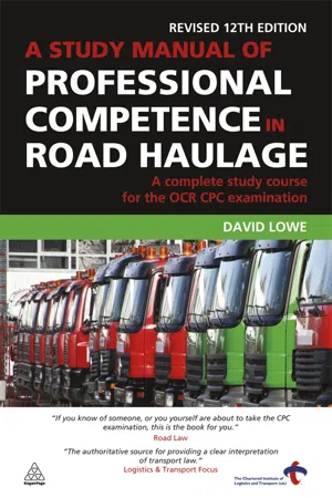 A Study Manual of Professional Competence in Road Haulage