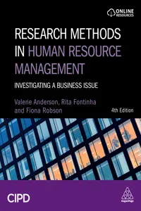 Research Methods in Human Resource Management_cover