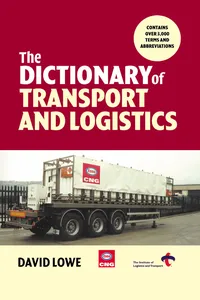 Dictionary of Transport and Logistics_cover