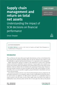 Case Study: Supply Chain Management and Return on Total Net Assets_cover